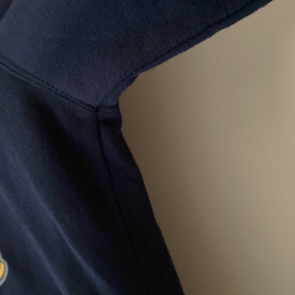 Disney Hoodie Mickey Mouse Navy Blue Womens Ladies Size Small - Picture 6 of 12